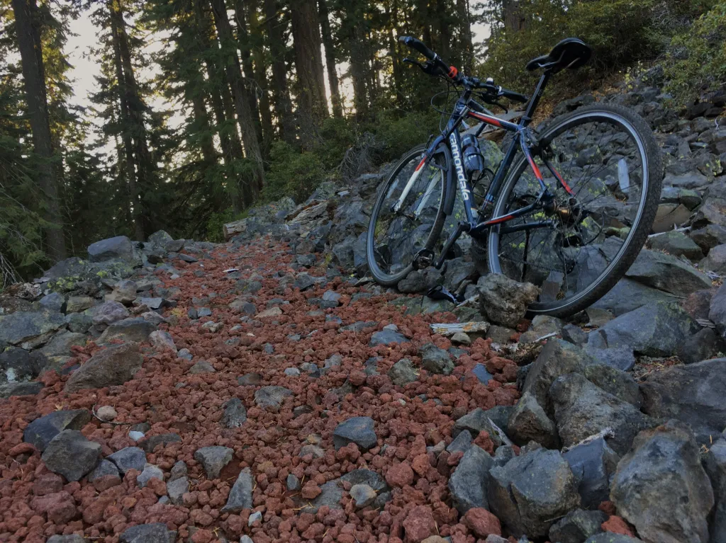Bike on Rocks