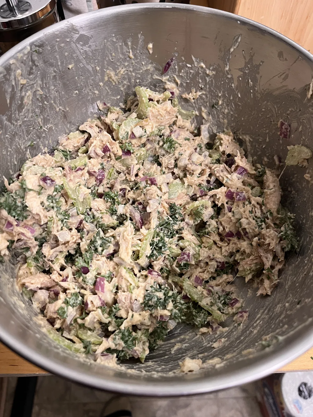 Garlic Chicken Salad