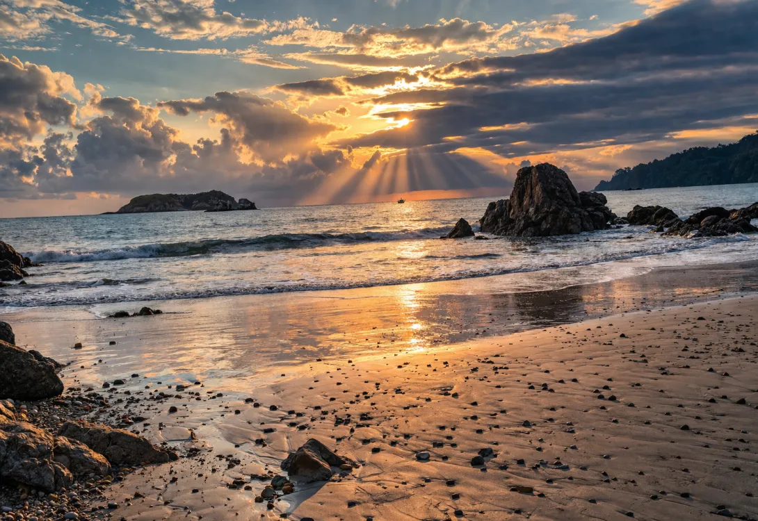 Sunset in Costa Rica