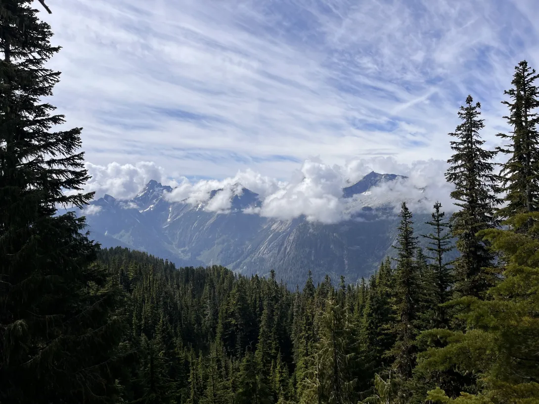 The View of Gothic Basin